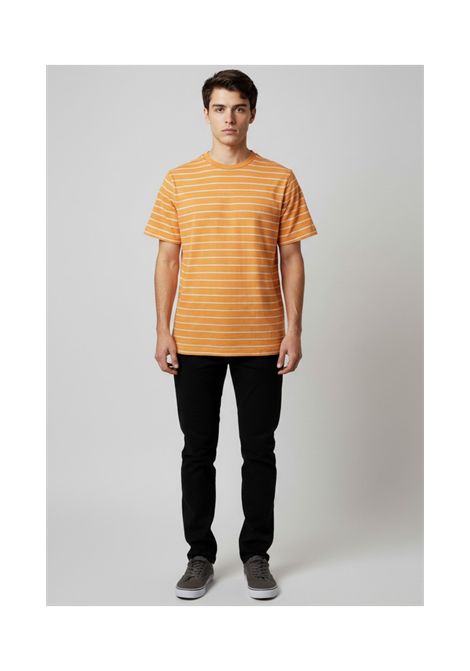 T-shirt girocollo a righe orizzontali OUTFIT | Maglie | OUMC0007 LY00145006